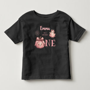 Benutzerdefinierter Name ist ein gruseliger Pinkow Kleinkind T-shirt