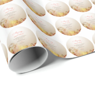 Benutzerdefinierter Name & Jahr Ordensschwester, 6 Geschenkpapier