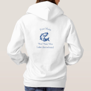 Benutzerdefinierter Name Kapitäne mit Springfisch Hoodie