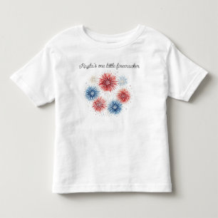 Benutzerdefinierter Name Knaller  Kleinkind T-shirt