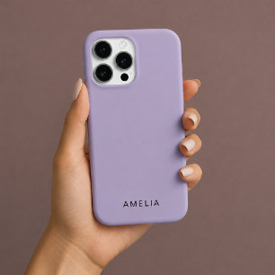 Benutzerdefinierter Name Lavendel-Farbiger iPhone- iPhone 16 Pro Hülle