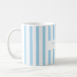 Benutzerdefinierter Name Lehrer Anerkennung Baby B Kaffeetasse