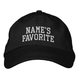 Benutzerdefinierter Name Lieblingstext Geburtstags Bestickte Baseballkappe