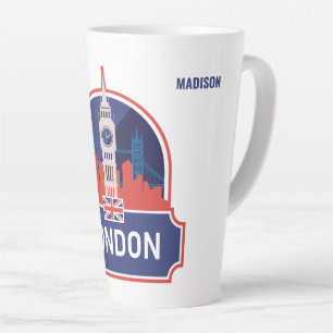 Benutzerdefinierter Name London Milchtasse