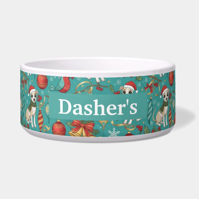 Benutzerdefinierter Name Merry & Munchy Napf (Vorderseite)