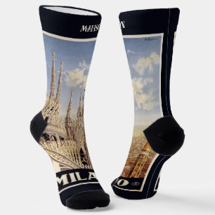 Benutzerdefinierter Name Milano (Mailand) Socken