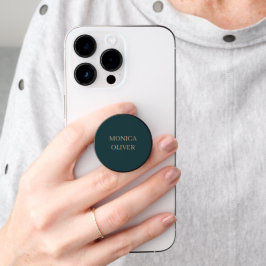 Benutzerdefinierter Name modern minimalistisch pro PopSocket
