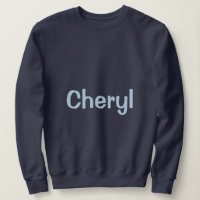 Benutzerdefinierter Name Navyblaue Frauen-Sweatjac