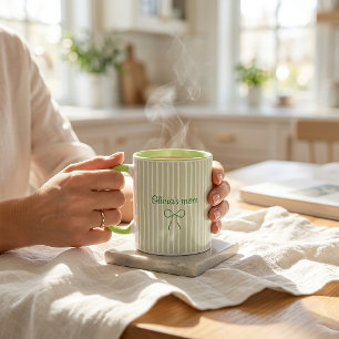 Benutzerdefinierter Name Neues Mama-Papa-Geschenk  Tasse
