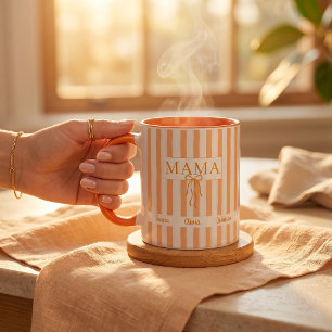 Benutzerdefinierter Name Neues Mama-Papa-Geschenk  Tasse