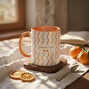 Benutzerdefinierter Name Neues Vater-Geschenk Vate Tasse