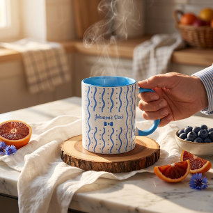 Benutzerdefinierter Name Neues Vater-Geschenk Vate Tasse