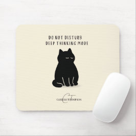 Benutzerdefinierter Name Nicht stören Tiefenmodus Mousepad