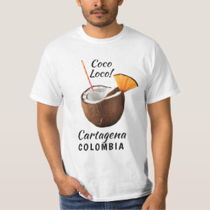 Benutzerdefinierter Name & Ort Coco Loco T-Shirt