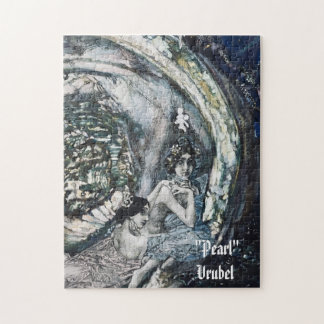 Benutzerdefinierter Name "Perle" - Frauenkunst von Puzzle