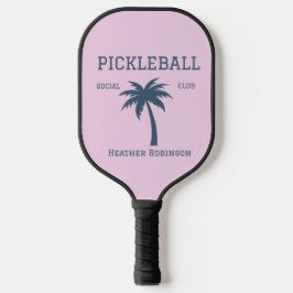 Benutzerdefinierter Name Pink Pickleball Schläger