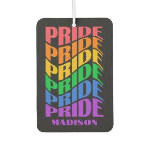 Benutzerdefinierter Name Pride Autolufterfrischer