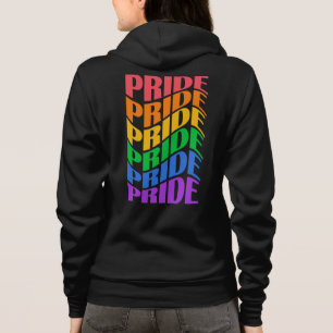 Benutzerdefinierter Name Pride Hoodie