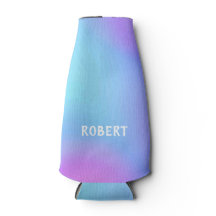 Benutzerdefinierter Name Regenbogenfarbe Flaschenk