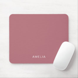 Benutzerdefinierter Name Roségold Mousepad