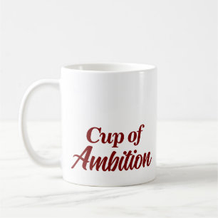 Benutzerdefinierter Name Stylischer Moderner Ehrge Kaffeetasse