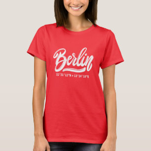 Benutzerdefinierter Name / Text Berlin Deutschland T-Shirt