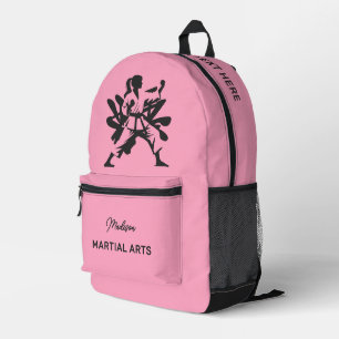 Benutzerdefinierter Name, Text und Farbe Kampfspor Bedruckter Rucksack