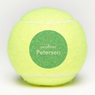 Benutzerdefinierter Name trendig modern minimalist Tennisbälle