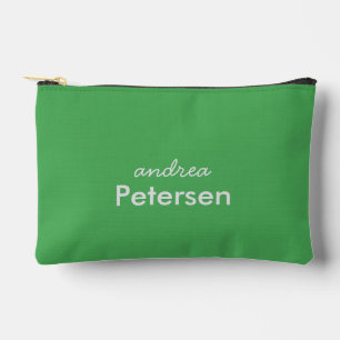 Benutzerdefinierter Name trendig modern minimalist Zubehörtasche
