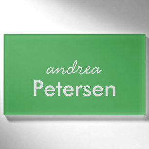Benutzerdefinierter Name trendy modern minimalisti Namenschild