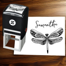 Benutzerdefinierter Name und elegante Libelle