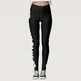 Benutzerdefinierter Name und Nummer des Teams für  Leggings