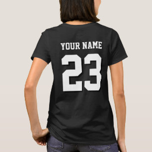 Benutzerdefinierter Name und Nummer Jersey Sport T-Shirt