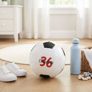 Benutzerdefinierter Name und Trikotnummer Kinder Fußball