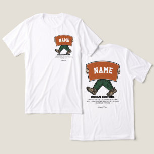 Benutzerdefinierter Name Urban Culture Skate Stree Tri-Blend Shirt