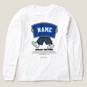 Benutzerdefinierter Name Urban Culture Skate Stree Tri-Blend Shirt