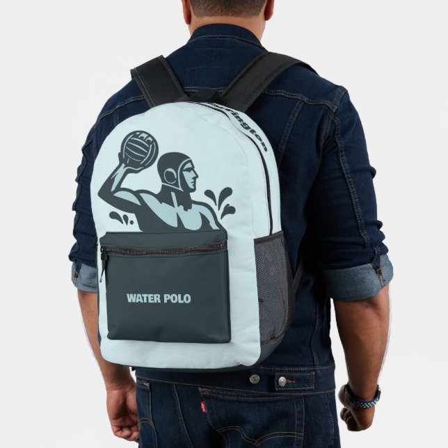 Benutzerdefinierter Name Wasserball Bedruckter Rucksack (Insitu (Modell))