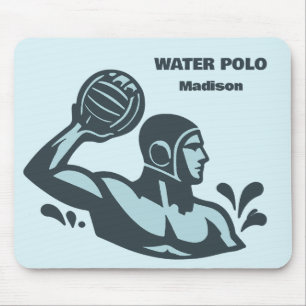 Benutzerdefinierter Name Wasserball Mousepad