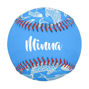 Benutzerdefinierter Name Weißfisch Baseball
