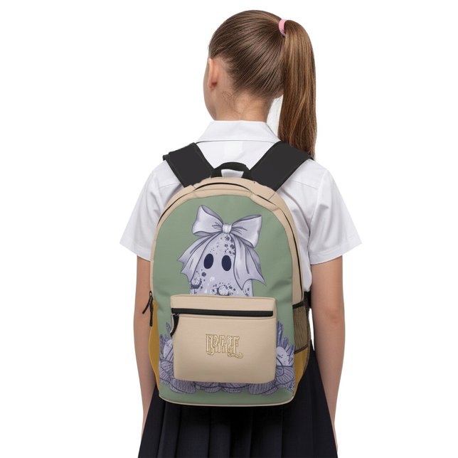 Benutzerdefinierter Name Zurück zur Schule Süßer G Bedruckter Rucksack (Von Creator hochgeladen)
