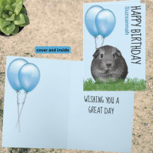 Benutzerdefinierter Namen Geburtstag Meerschweinch