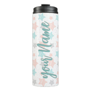 Benutzerdefinierter Namens-Stern-Tumbler   Cute St Thermosbecher