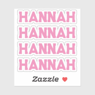 Benutzerdefinierter Namensaufkleber Aufkleber