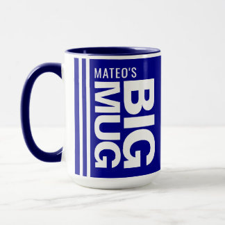 Benutzerdefinierter Novelty Name & Initial | Big N Tasse