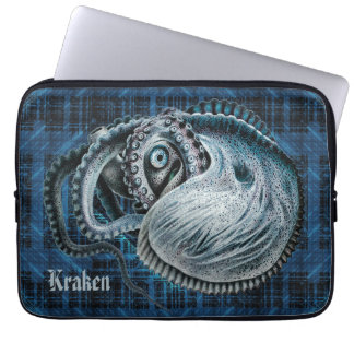 Benutzerdefinierter Octopus Tintenfisch Nautilus A Laptopschutzhülle