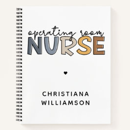 Benutzerdefinierter Operationssaal - Krankenversic Notizbuch