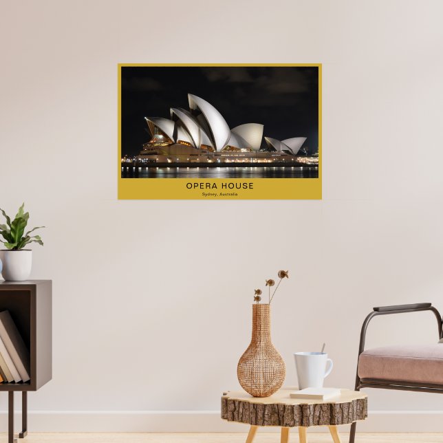 Benutzerdefinierter Opernhausposter Personalisiert Poster (Wohnzimmer 3)
