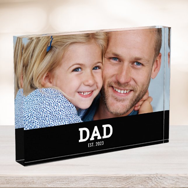 Benutzerdefinierter Papa Modern eingerichtet Fotoblock (Von Creator hochgeladen)