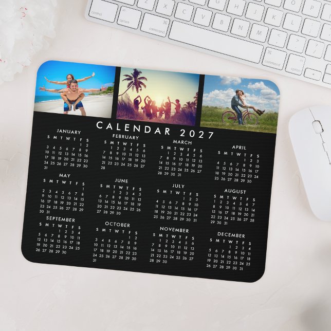 Benutzerdefinierter Personalisierter Fotokalender  Mousepad (Von Creator hochgeladen)