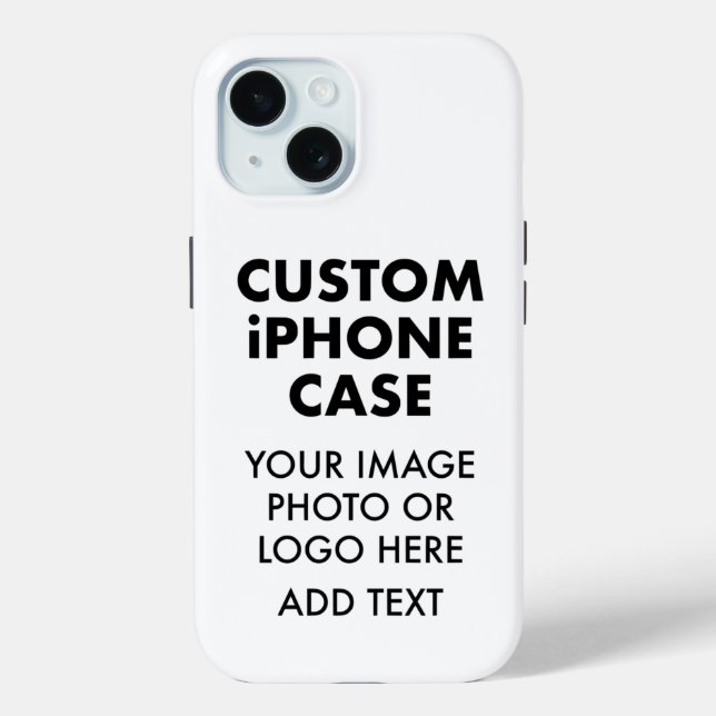 Benutzerdefinierter Personalisierter iPhone 15-TOU Case-Mate iPhone Hülle (Rückseite)